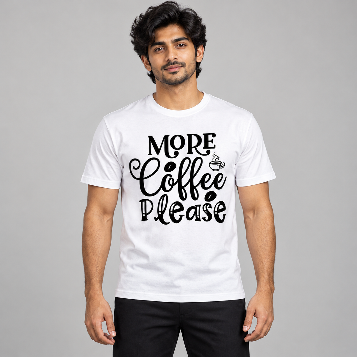 Give Me More Coffee Tshirt Design